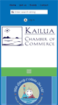 Mobile Screenshot of kailuachamber.com